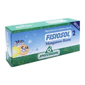 2 MANGANESE-RAME | Infezioni recidivanti 20 Fiale  | SPECCHIASOL - Fisiosol