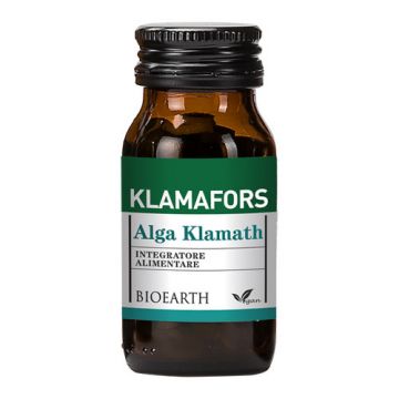 KlamaFors Alga Klamath 60 capsule | Integratore naturale per l'umore | BIOEARTH INTERNATIONAL