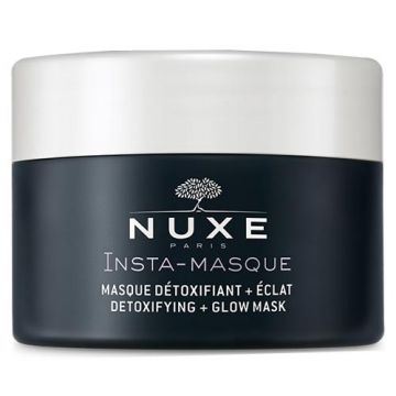 INSTA MASQUE DETOXIFIANT + ECLAT | Maschera detossinante al carbone attivo 50 ml | NUXE