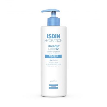 Ureadin Lotion 10 400 ml | Lozione idratante pelle secca assorbimento rapido | ISDIN