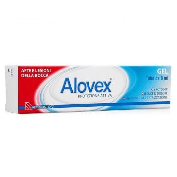 Gel Protezione Attiva 8 ml | Afte e lesioni della bocca | ALOVEX