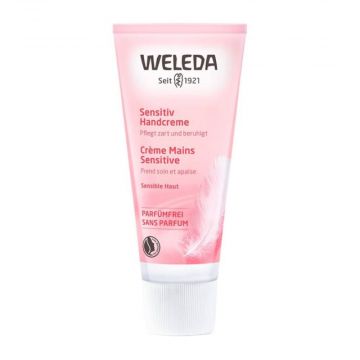 Crema Mani Mandorla Sensitive 50ml | Crema mani pelli sensibili e irritate | WELEDA
