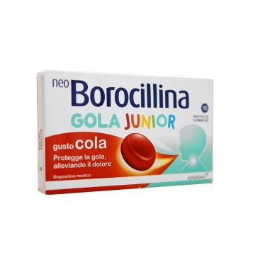 Gola Junior | 15 Pastiglie gommose gusto cola | NEOBOROCILLINA