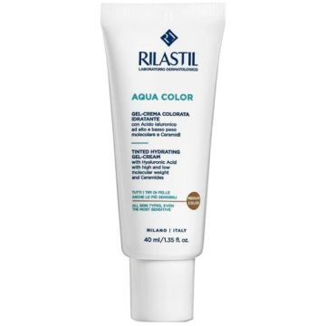 Aqua Color - Crema | Idratante colore Medium 40ml | RILASTIL 