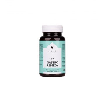 26 Gastro Remedy 60cpr | Integratore ayurvedico acidità gastrica | VEDICA AYURPURA