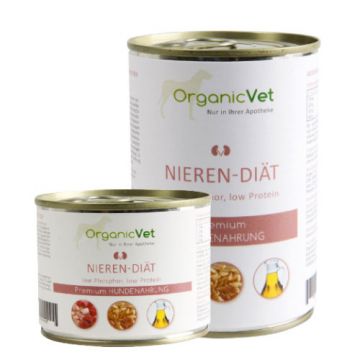 NIEREN DIÄT 200 o 400 g | Cibo umido per CANI con problemi reni e fegato | ORGANIC VET