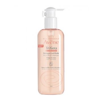 Detergente Gel Nutri Fluido 400 ml | Pelle Sensibile Molto Secca | AVENE Trixéra