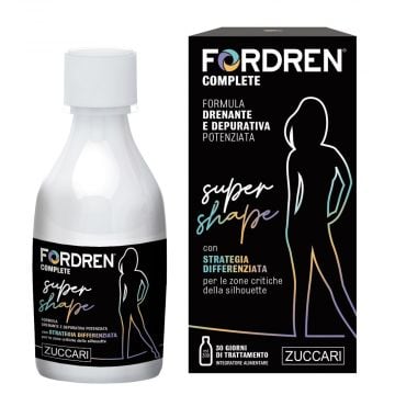 Fordren Complete Super Shape | Drenante e depurativo 300 ml | ZUCCARI