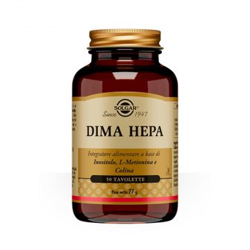 DIMA HEPA 50 tavolette | Integratore disintossicazione fegato | SOLGAR