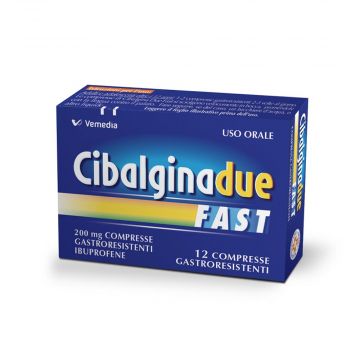 Cibalgina Due Fast 12 Compresse | Compresse gastroresistenti 200 mg