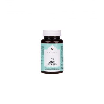 03 Anti Stress 60cpr | Integratore naturale antistress | VEDICA AYURPURA