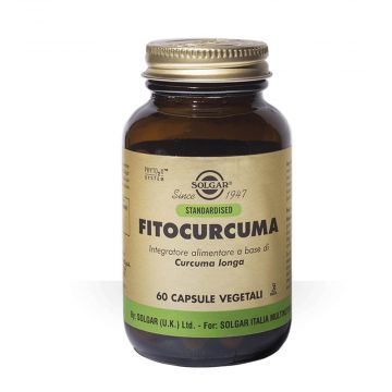 Fitocurcuma 60 cps |  Digestione e fegato | SOLGAR