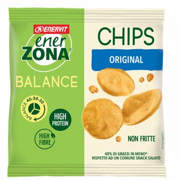 CHIPS 40-30-30 CLASSICO | Patatine gusto Classico 1 busta | ENERZONA