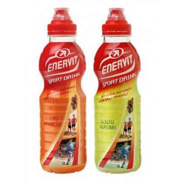 SPORT DRINK con Carboidrati e Sali Minerali 500 ml | ENERVIT - Sport