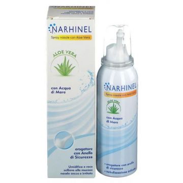 Spray Nasale aloe vera 100 ml | Spray decongestionante bambini  | NARHINEL