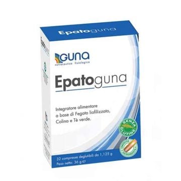 EPATOGUNA Integratore per il fegato 32 Compresse | GUNA