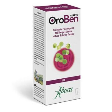 OroBen Herpes Gel | Contrasta l'herpes labiale | ABOCA