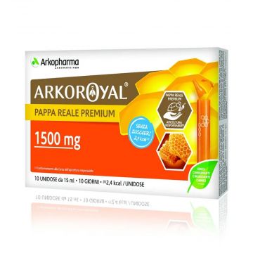 PAPPA REALE  PREMIUM 1500 MG 10 flaconi | ARKOPHARMA - Arkoroyale