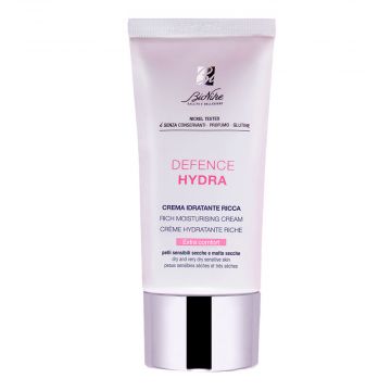 CREMA IDRATANTE RICCA | per pelli secche 50 ml | BIONIKE - Defence Hydra