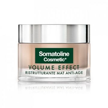 Crema Giorno Mat 50 ml | Ristrutturante opacizzante anti-age | SOMATOLINE COSMETIC Volume Effect