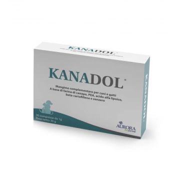 Kanadol 30cpr | Integratore sistema nocicettivo cane | AURORA BIOFARMA