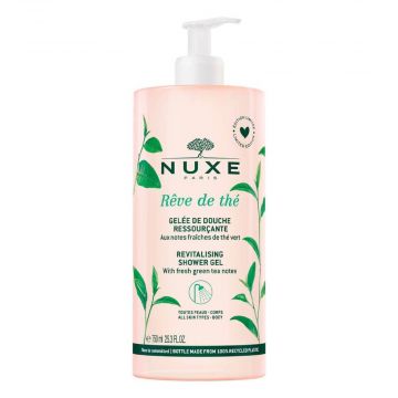 Reve de The Gel Doccia 750ml | Detergente corpo rivitalizzante | NUXE