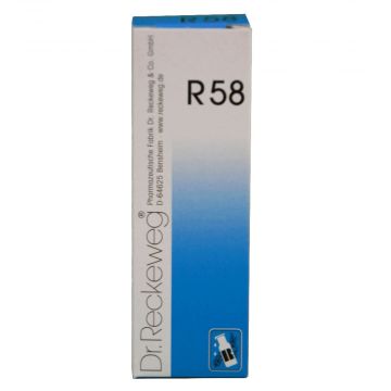 R58 |Gocce omeopatiche 22 ml | DR.RECKEWEG