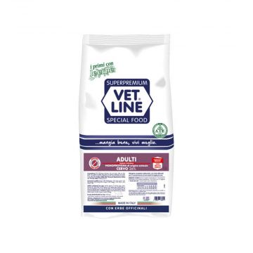 Cervo 1 kg cani adulti | Alimento monoproteico cani taglia piccola | VET LINE