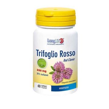 Trifoglio Rosso 60 cps | Integratore per la menopausa  | LONGLIFE