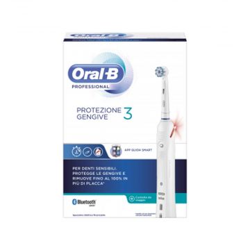 PROTEZIONE GENGIVE 3 | Spazzolino Elettrico con Bluetooth | ORAL-B Professional