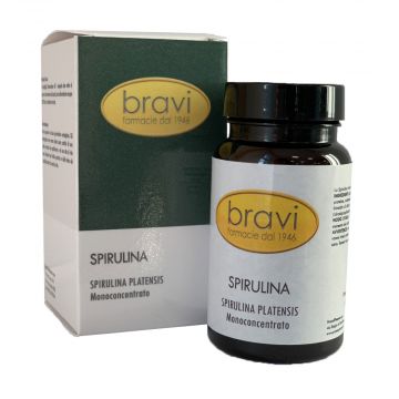 Spirulina 50 capsule | Integratore ricostituente | BRAVI LAB