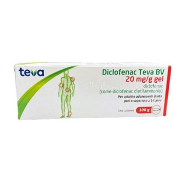 Diclofenac Teva gel 20 mg/g | Tubo da 100 g