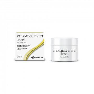 Vitamina E Lipogel Crema 50 ml | Emolliente per pelle secca | MARCO VITI