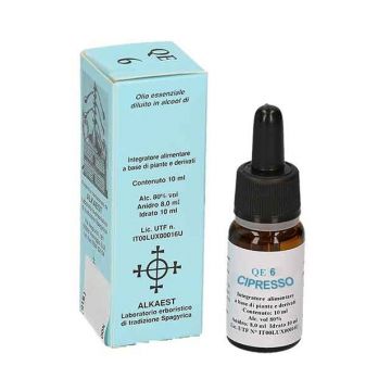 CIPRESSO 6 | Quintessenza spagirica 10 ml | ALKAEST