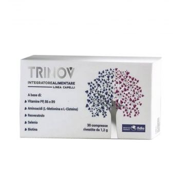 INTEGRATORE ALIMENTARE CAPELLI | 30 Compresse rivestite | TRINOV