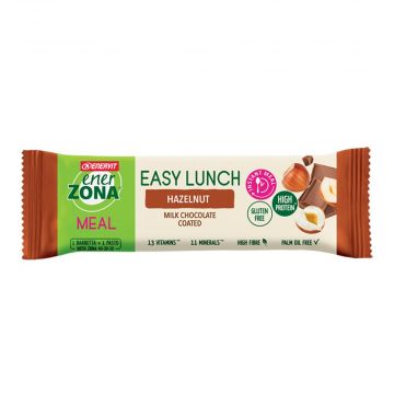 EASY LUNCH NOCCIOLA 58 g | Barretta Pasto Sostitutivo | ENERZONA