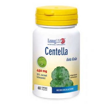 CENTELLA 60 cps | Integratore per la Microcircolazione | LONGLIFE