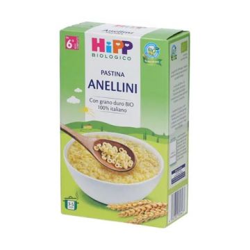 Bio Pastina Anellini 320g | pastina dall'8° mese | HiPP