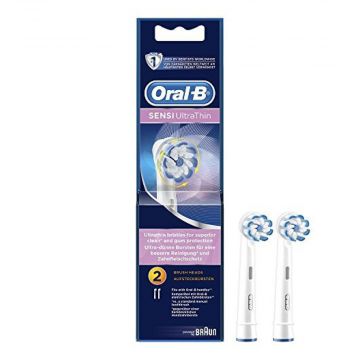 Eb 60 Ultra Thin 2 pezzi | Testine di ricambio | ORAL-B