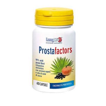 ProstaFactors 60 cps | Integratore prostata | LONGLIFE