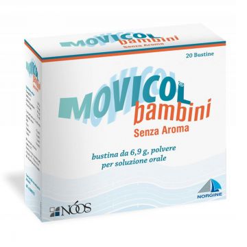 Movicol Bambini Senza Aroma 20 bustine | Polvere per soluzione orale