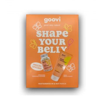 Goovi Box Shape Your Belly box | Integratore + crema rassodante | GOOVI by Hunziker