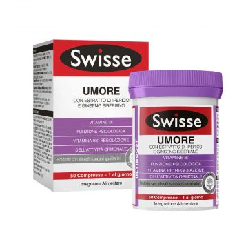 Umore 50 cpr | Estratto di Iperico e Ginseng Siberiano | SWISSE