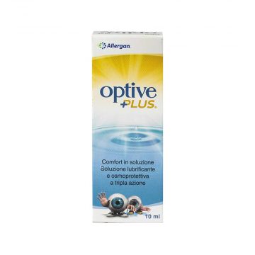 PLUS Collirio 10 ml | Gocce oculari  lubrificanti | OPTIVE