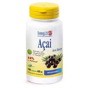 ACAI 100 capsule | Integratore di Polifenoli | LONGLIFE