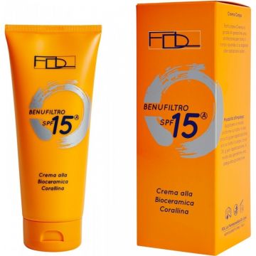 BENUFILTRO Crema alla Bioceramica Corallina SPF15 200 ml | LA FARMACEUTICA DR.LEVI