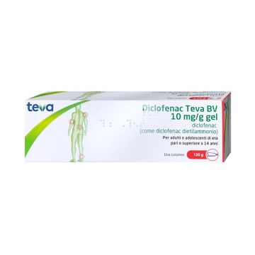 Diclofenac Teva gel 10 mg/g | Tubo da 120 g