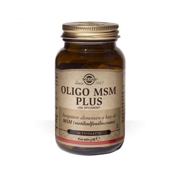 Oligo MSM Plus 60 tav | Integratore a base di MSM | SOLGAR