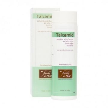 TALCAMID 50 gr | Polvere assorbente | FIOCCHI DI RISO