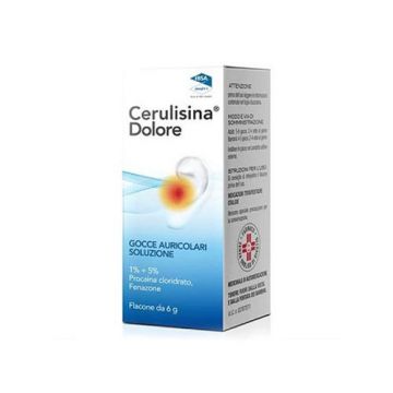 Cerulisina Dolore soluzione | Gocce auricolari 6 g